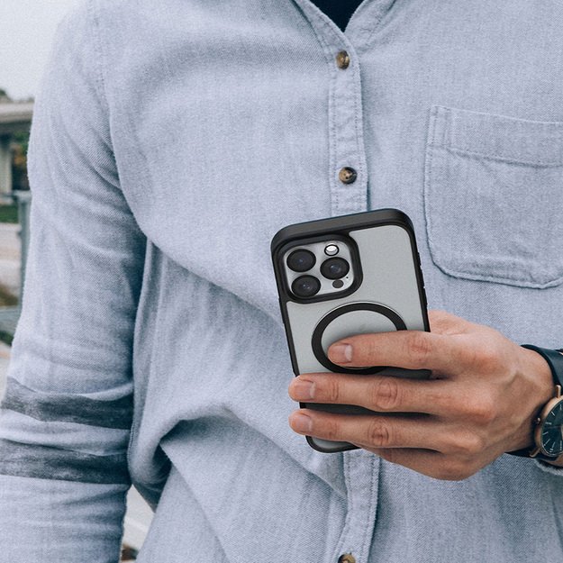 „Incipio Velocity MagSafe“ – „iPhone 16 Plus“ dėklas (skaidrus / juodas) 22