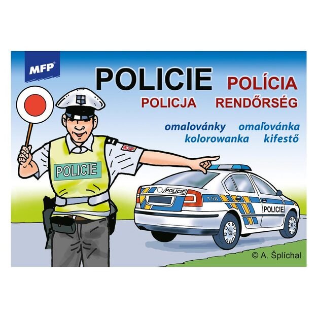 MFP Police coloring pages
