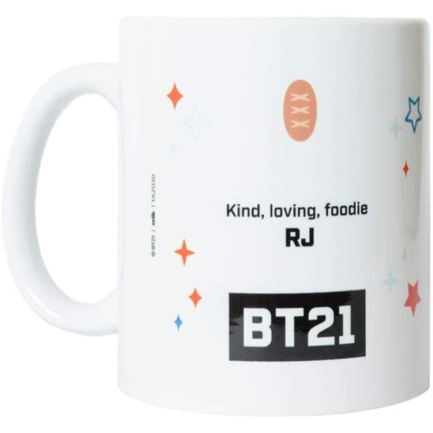 BT21 - Keraminis puodelis 300ml RJ 2