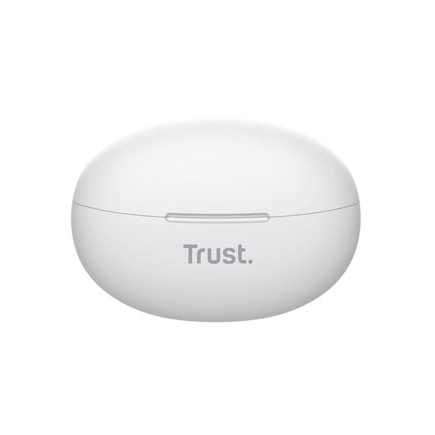 Trust Yavi – belaidės ausinės Bluetooth TWS su įkrovimo dėklu ir ENC (balta) 7