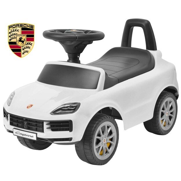 Milly Mally Porsche Cayenne S white ride-on car