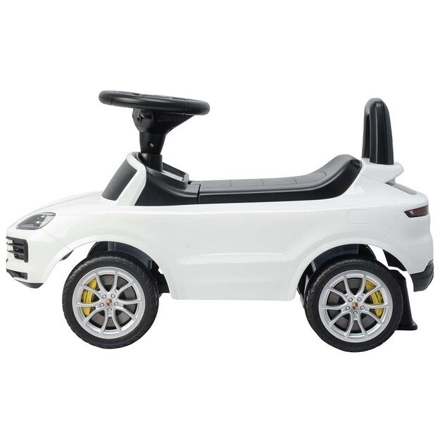 Milly Mally Porsche Cayenne S white ride-on car