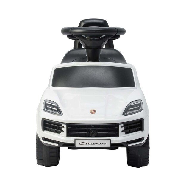 Milly Mally Porsche Cayenne S white ride-on car