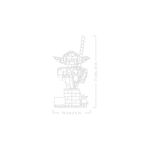 LEGO Star Wars Yoda Bust