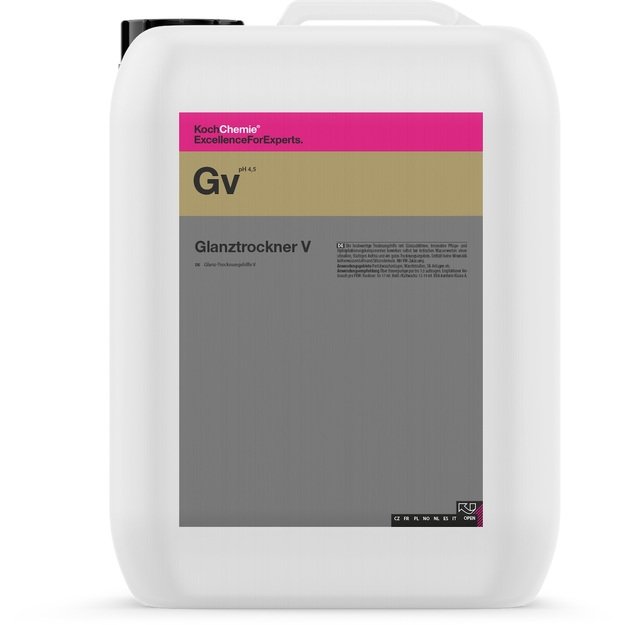 Va&scaron;kas džioviklis 20l GV ph4.5 Glanztrockner V Koch Chemie  
