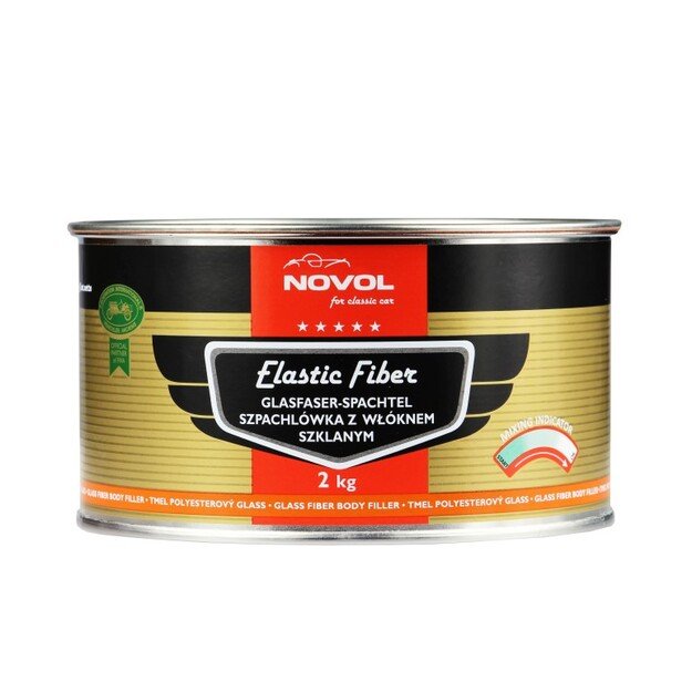 ELASTIC FIBER - Glaistas su stiklo pluo&scaron;tu su mai&scaron;ymo indikatoriumi&nbsp; 2kg  