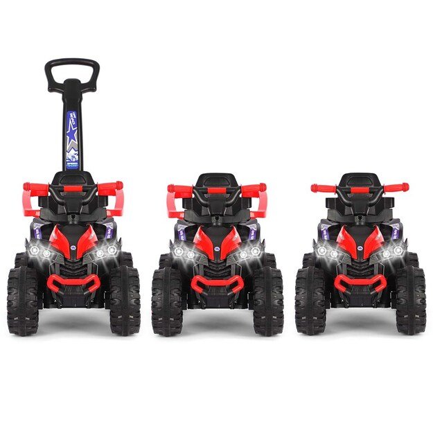 Milly Mally ride-on car Wild 3in1 red
