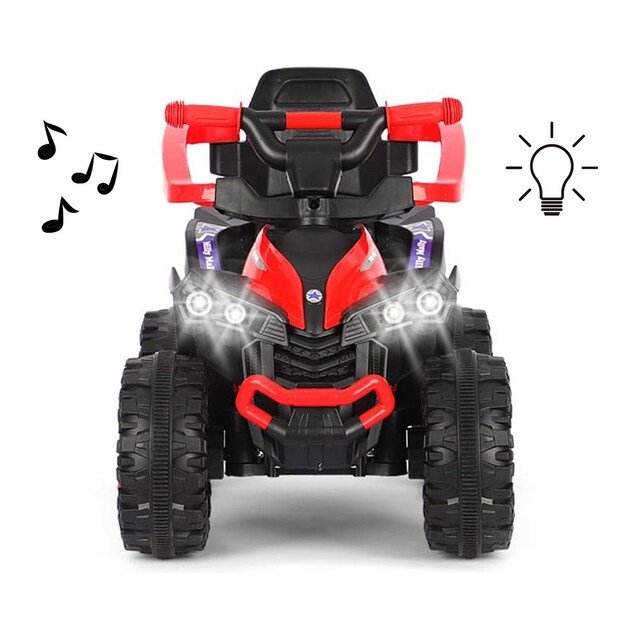 Milly Mally ride-on car Wild 3in1 red