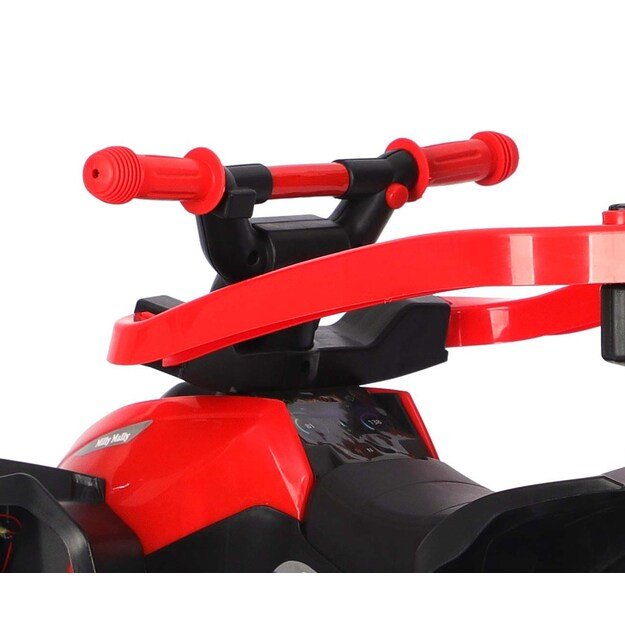 Milly Mally ride-on car Wild 3in1 red