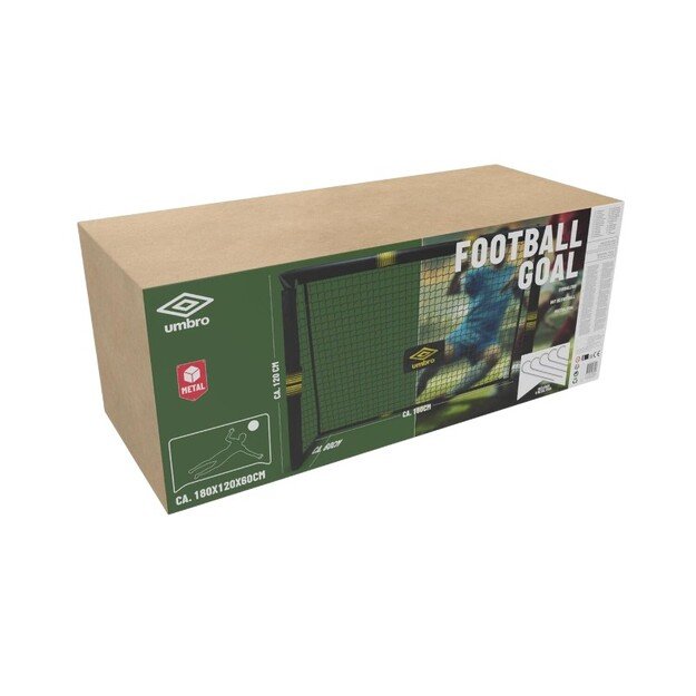 Umbro - Metal football goal with net 180x120x60 cm