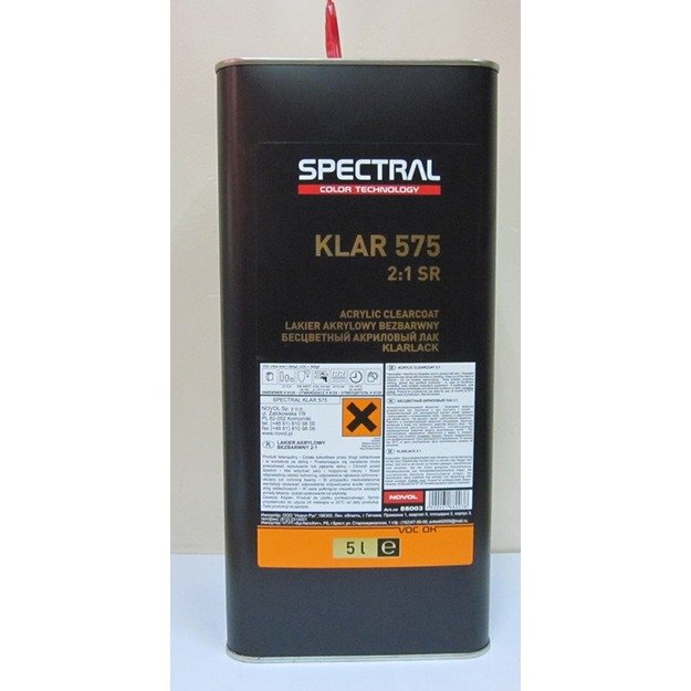 Akrilinis lakas KLAR 575 SR 2:1 5 l  