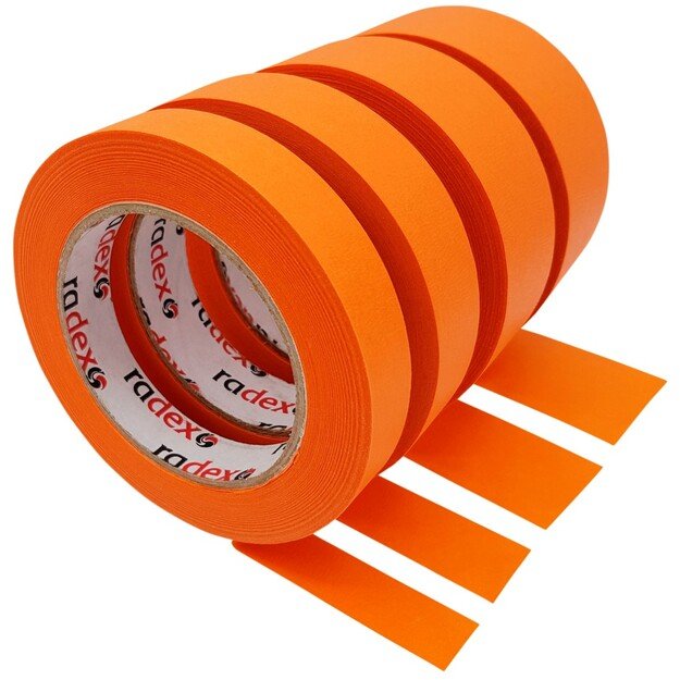 Maskavimo juosta ORANGE 19MM 80&deg;C Radex  