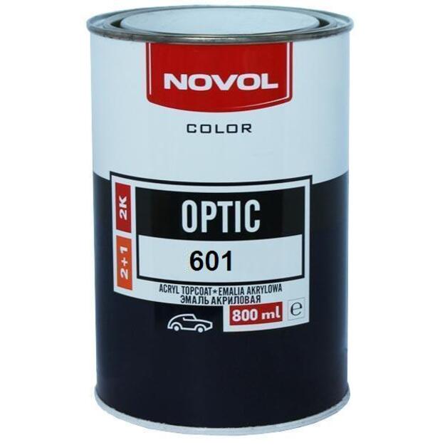 601 Akriliniai dažai juodi 0,8l DEEP BLACK  
