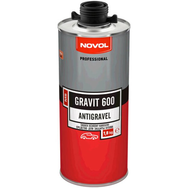 Kėbulo danga GRAVIT 600 juoda 1.8kg  