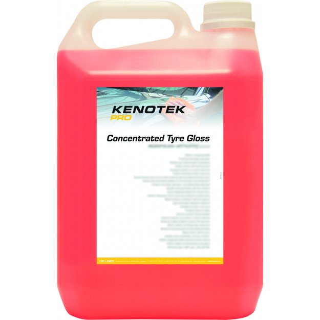 Padangų juodiklio koncentratas TYRE GLOSS 5 l Kenotek  