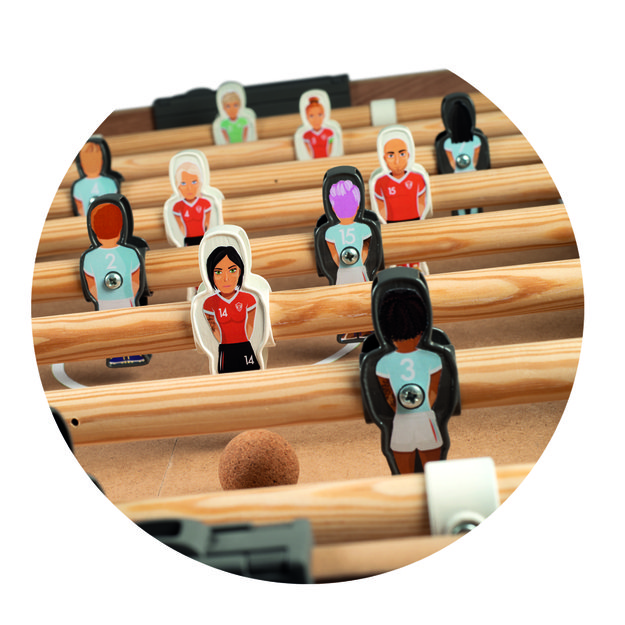 Smoby Wooden Table Football Set