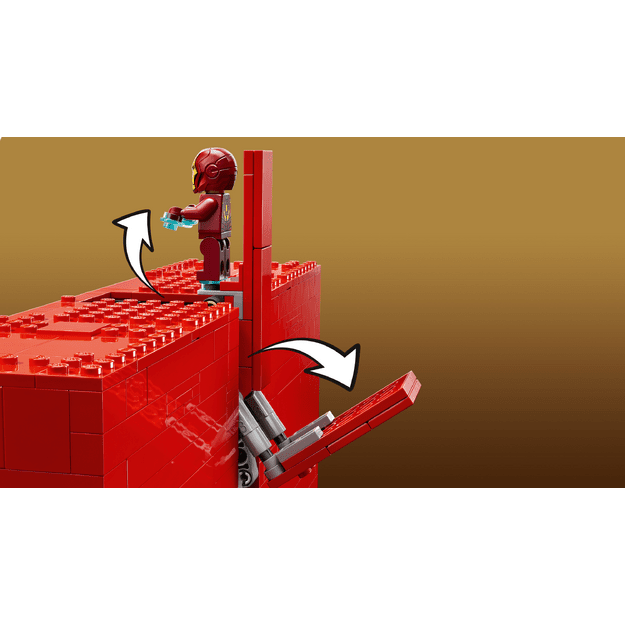 LEGO Super Heroes Marvel logo ja minifiguurid