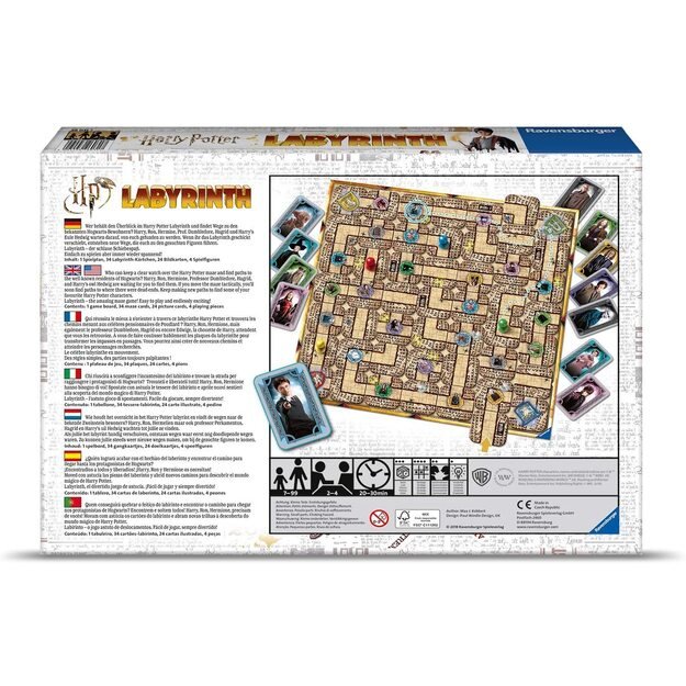 Ravensburger Board Game Labyrinth Harry Potter 