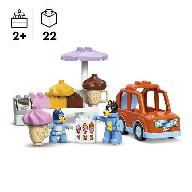 LEGO DUPLO Ice Cream Trip with Bluey