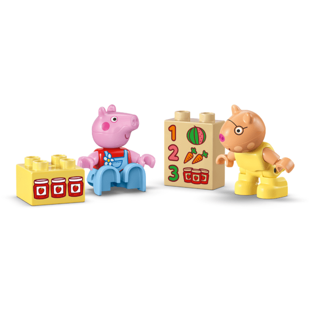 LEGO DUPLO Peppa Pig Tractor and Market