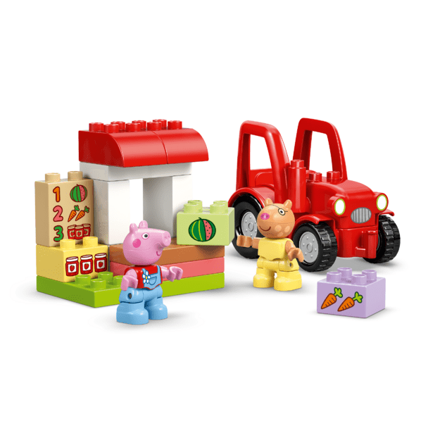 LEGO DUPLO Peppa Pig Tractor and Market