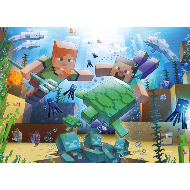 Ravensburger Puzzle 1000 Pieces: Minecraft Mosaic