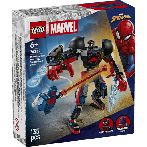 LEGO Super Heroes Miles Morales Mech vs. Spider-Man 2099