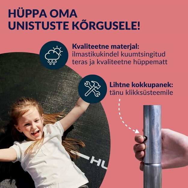 HUDORA Trampoline Fantastic 250