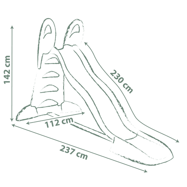 Smoby XL Slide 230 cm