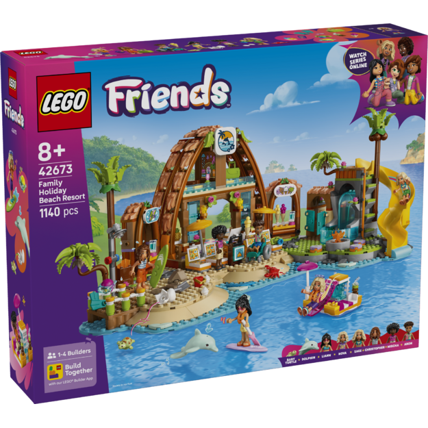 LEGO Friends Family Vacation Beach Resort