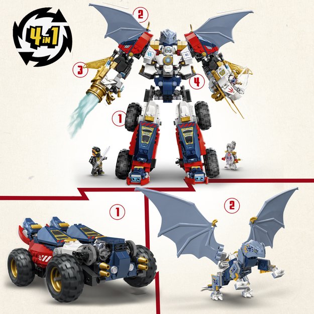 LEGO Ninjago Zane s Ultra Combiner Mech
