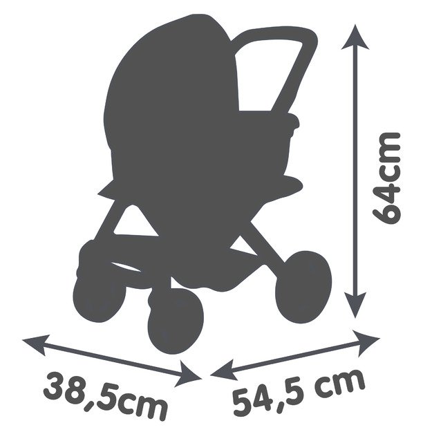 Smoby Maxi-Cosi 3-in-1 Doll Pram Set - Beige