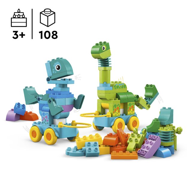 LEGO DUPLO 3in1 Dinosaurs on Wheels