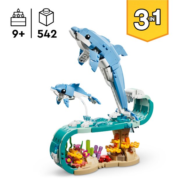 LEGO Creator Sea Animals: Beautiful Dolphins