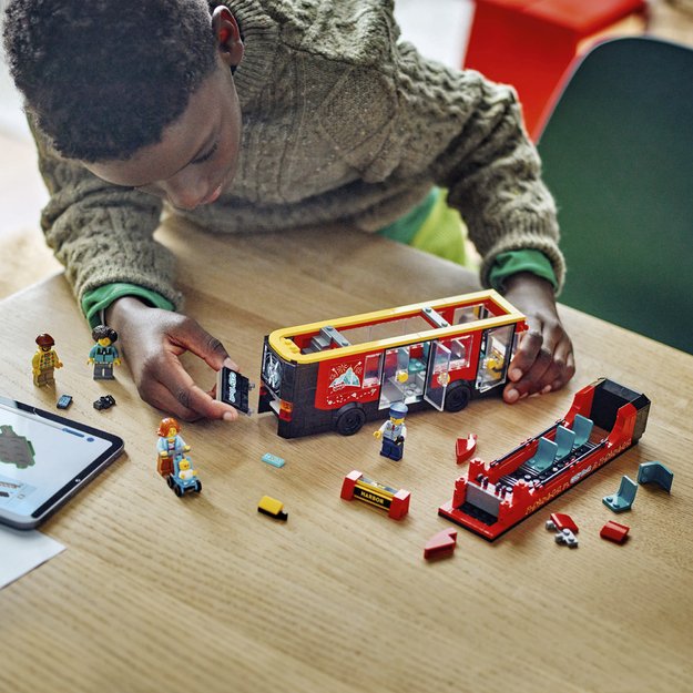 LEGO City Red Double-Decker Sightseeing Bus