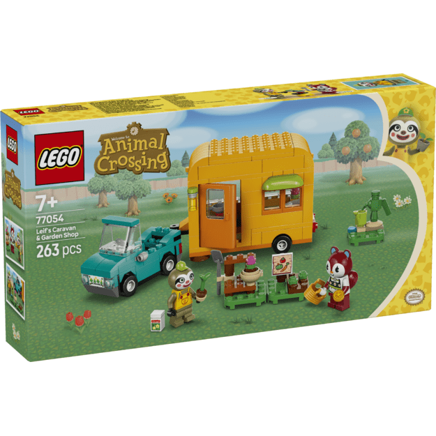 LEGO Animal Crossing Leif s Caravan & Garden Shop