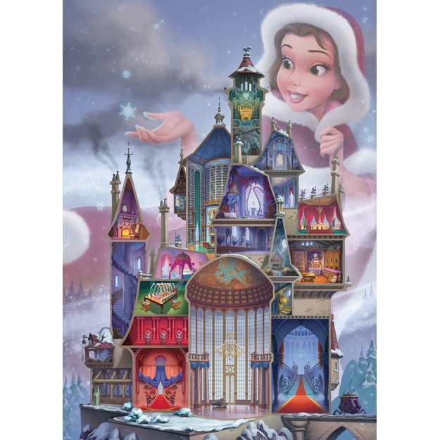 Ravensburger Puzzle 1000 pc Disney&acute;s Belle Castle