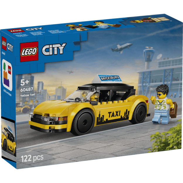LEGO City Yellow Taxi