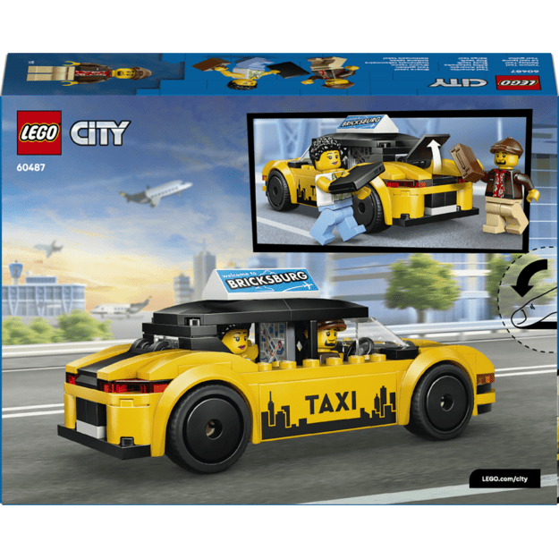LEGO City Yellow Taxi