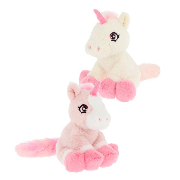 Keel Toys Keeleco Ponytails Unicorn 16 cm - 2 different