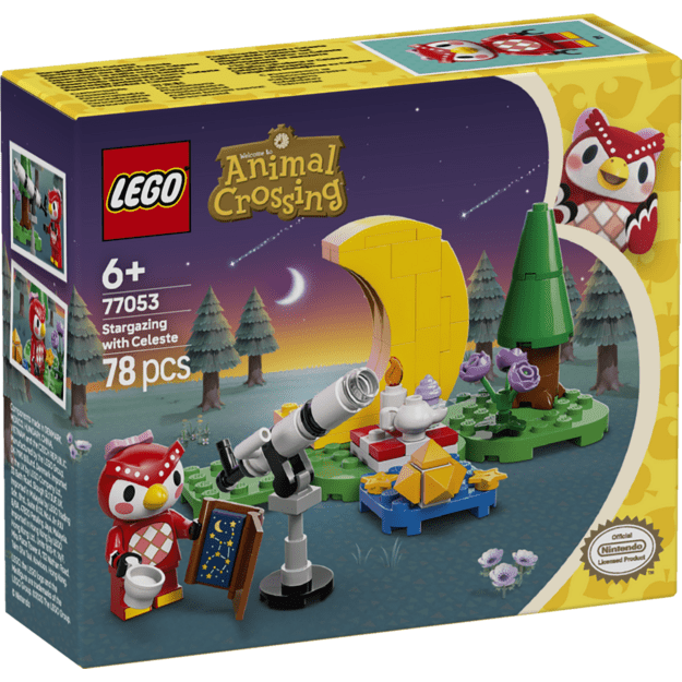 LEGO Animal Crossing Stargazing with Celeste