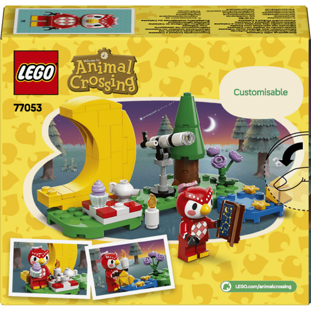 LEGO Animal Crossing Stargazing with Celeste