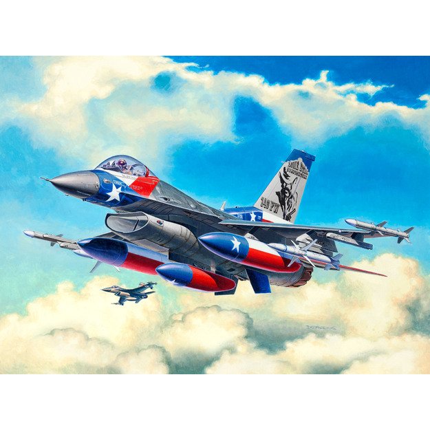 Revell plastic model Lockheed Martin F-16C Fighting Falcon 1:144