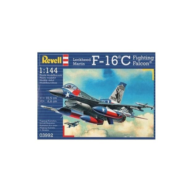 Revell plastic model Lockheed Martin F-16C Fighting Falcon 1:144