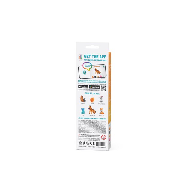 HEY CLAY Modeling Clay Herding Dog 3 pc
