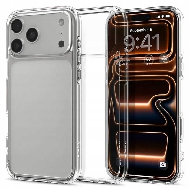 Spigen Ultra Hybrid - Case for iPhone 17 Pro Max (Crystal Clear)