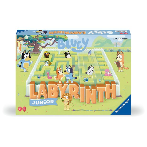 Ravensburger Board Game: Junior Labyrinth Bluey 