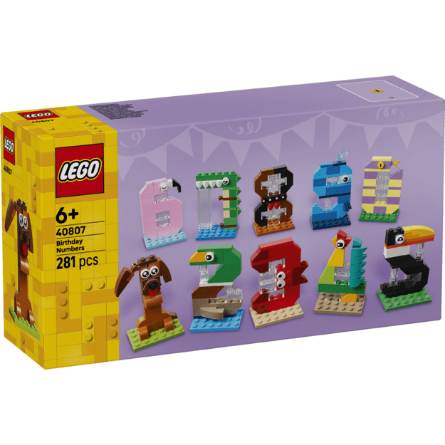 LEGO Iconic Birthday Numbers