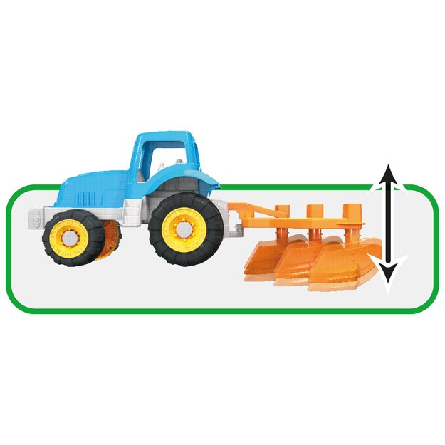 Androni Millennium tractor with functional plow