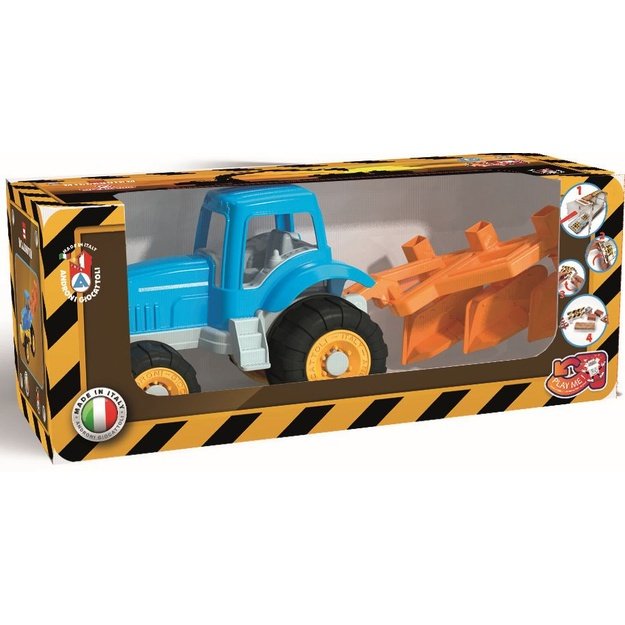 Androni Millennium tractor with functional plow